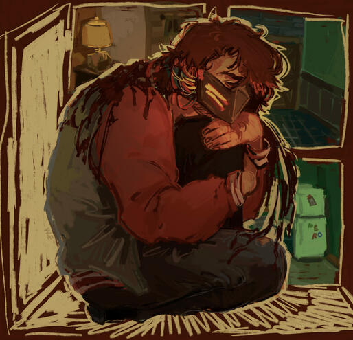 "The Other" 2025. Digital art.