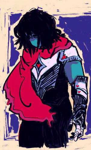 "Kris Doodle" 2025. Digital art.